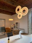 Modern Fabric Pendant Light Designer Iris Pendant Lamp For Living Room Hotel