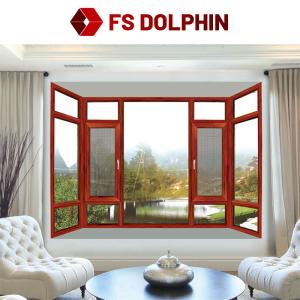 Quality Insect Control Aluminium Casement Window Double Glazed Swing Open Style wholesale
