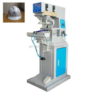 Quality Safety Helmet Pad Printer Machine 0.4-0.6Mpa 2 Color semiautomatic wholesale