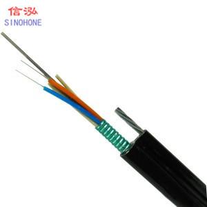 Self Support Outdoor Fiber Optic Cable Steel Tape Armored For Cabling System