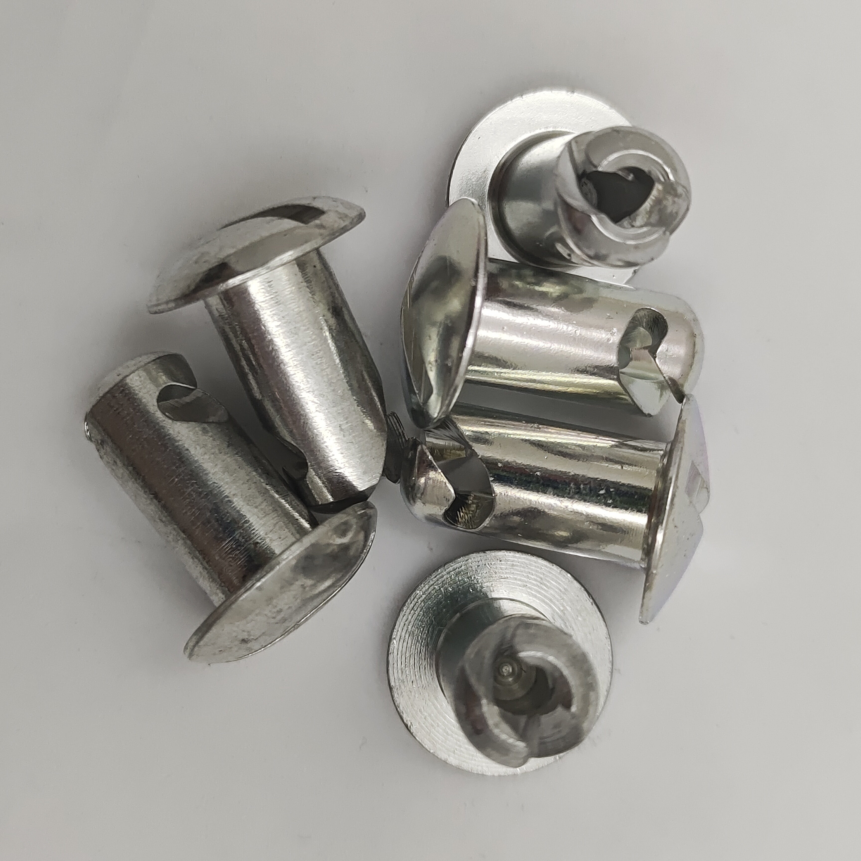 Silver Aluminum 5/16".500" 1/4 Quick Turn Dzus Small Head
