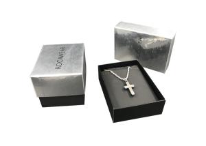 Quality Decorative Recycled Kraft Paper Jewelry Gift Boxes Silk Printing OEM Service wholesale