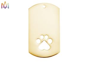 Quality Keyring Bone Shaped SS304 Dog Name Tags Engraved wholesale