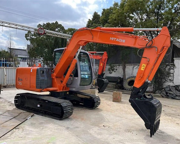 Mini Construction Equipment Used Hitachi ZX70 Excavator Durable Crawler Excavator
