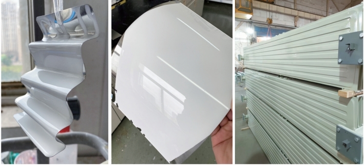 Flow Coating Effect