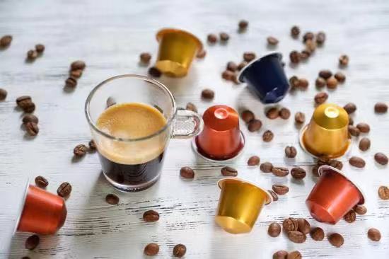 Container for Disposable Oem Color Aluminum Foil Coffee Capsules Eco-Friendly Choice