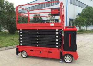 Quality 6-11M Electric Self - propelled Scissor Lift / Aerial Work Platform 300KG Lift Capacity wholesale