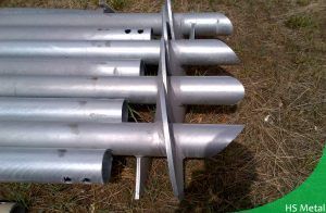 Prefabricated Galvanized Helical Earth Screw for House Ground Foundation