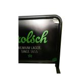 Custom Printed Cafe Wind Barriers , Restaurant Outdoor Barriers Easy Installatio