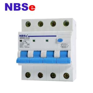 Quality NBSB6-63LM 4P Three Phase Rcbo, 30ma Rcd Protection wholesale
