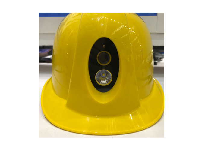 Small Head Mounted Safety Helmet Camera 1080 P Android 5.1 Operating System