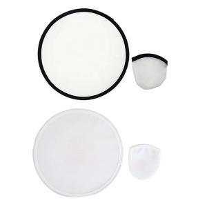 Quality Blank Sublimation Foldable Round Fan Polyester Sublimation Frisbee 25cm wholesale