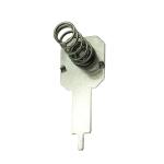 Stamping Fabrication Metal Battery Spring For Detent 18650 Positive Negative
