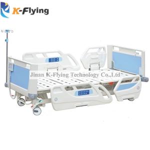 Quality CPR Electric Nursing Bed , Movable Hospital Bed Four Motor wholesale
