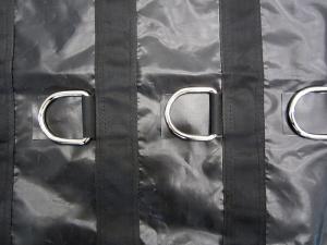 Quality 610gsm Durable Black Waterproof Tarpaulin Covers For Lumber Cover wholesale