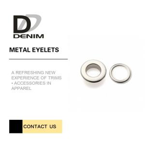 Quality Shiny Silver Rose Gold Bulk Grommets Eyelets wholesale