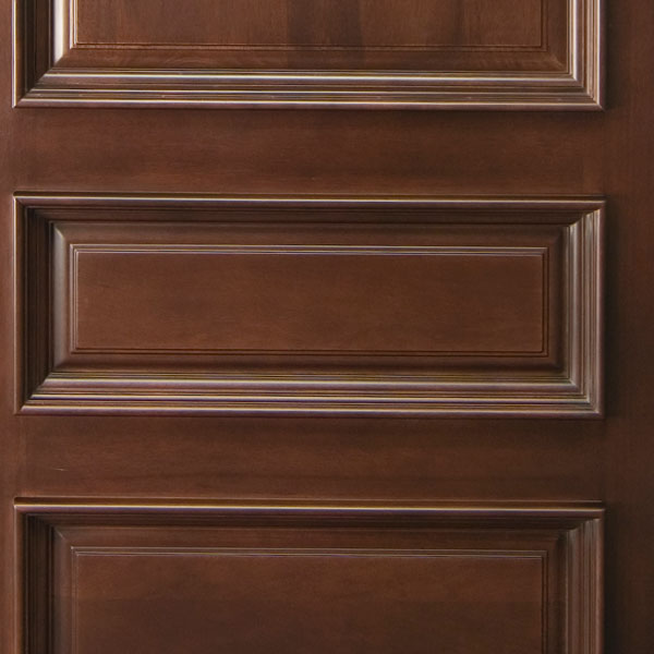 40mm Solid Timber Entry Door For Apartment, Lacquer Finish Timber Door For Sale In China