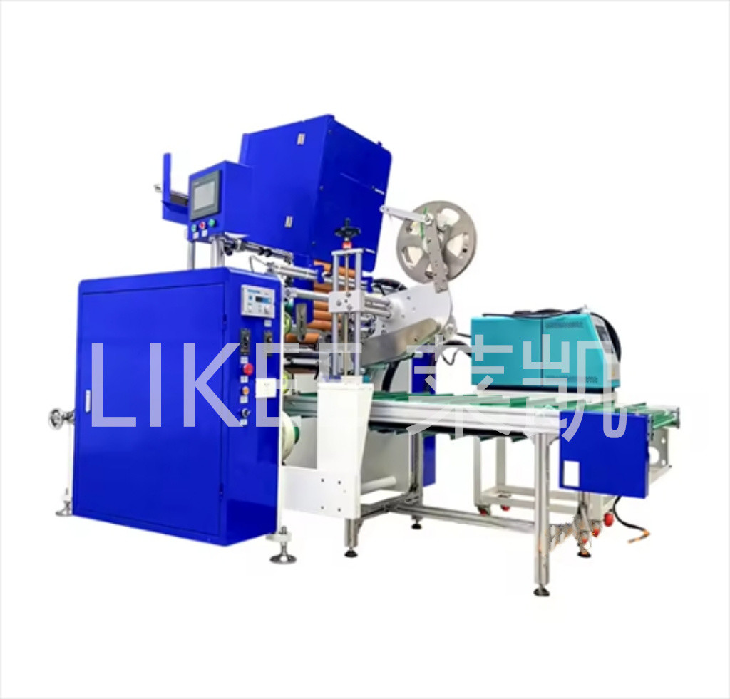 Disposible 6 Shafts Auto Changing Aluminum Foil Cutter Rewinding Machine for Baking Paper
