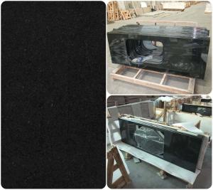 Quality Prefab Solid Granite Worktops High Hardness Good Corrosion Resistance wholesale