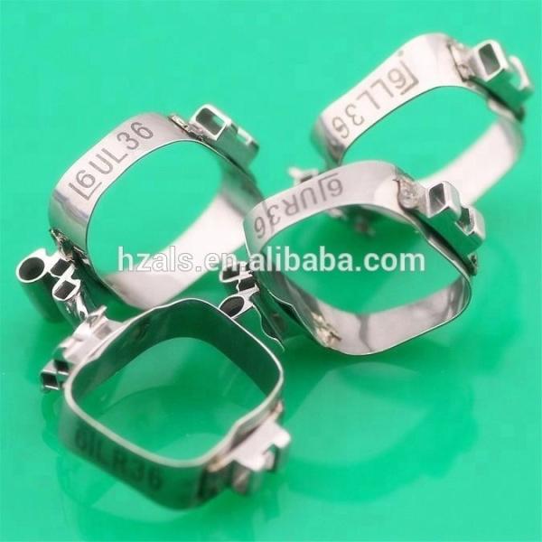 ALS Dental Orthodontic Molar Tubes Rings Supplies With Cleats Slot 0.018 0.022