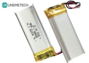 Quality Customized Rechargeable Polymer Lithium Battery 802050 3.7V 800mAh Li Poly Battery for Call Light wholesale