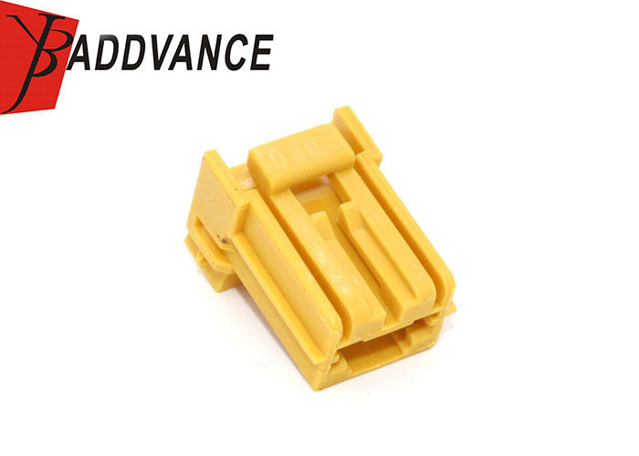 348793-3 2 Pin Female TE Connectivity AMP Connectors Yellow Color