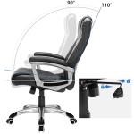 Swivel Ergonomic Leather Executive Chair ODM Ergonomic Executive Office Chair