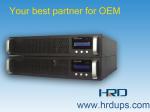 Rack Mount Online Hf Ups 1-10KVA 220VAC