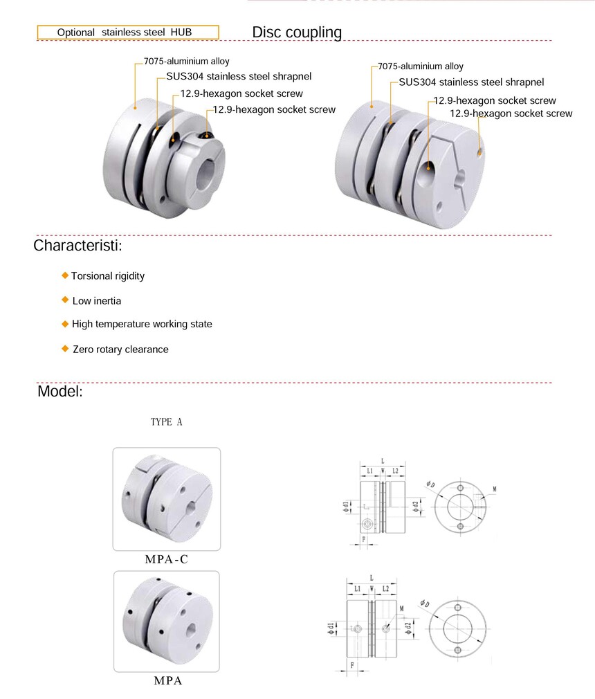Diaphragm Coupling