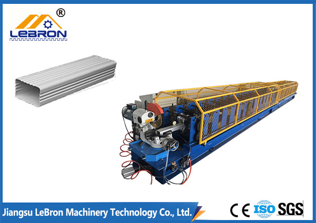 17.5kW Gutter Downspout Machine Hydraulic Cutting 10-12m/min Production Speed