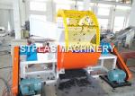 High Output Double Shaft Shredder Machine For Car / Truck / Bus Tire Recycling
