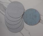 Abrasive Sandpaper Hook And Loop Disc Sanding Paper White Aluminum Oxide