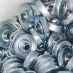 Customized 28mm Stamped Flange Mount Ball Bearing 60x56x12 6001ZZ For Conveyor