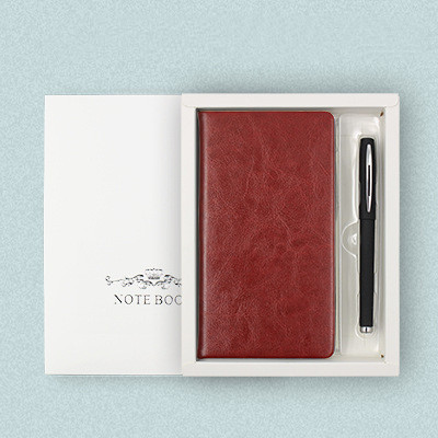 Employee Appreciation A6 Business Gift Box Notebook Set with Customized LOGO
