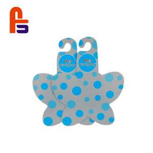 Quality Butterfly Shape Eco Friendly Clothes Dimension Custom Cardboard Hangers wholesale