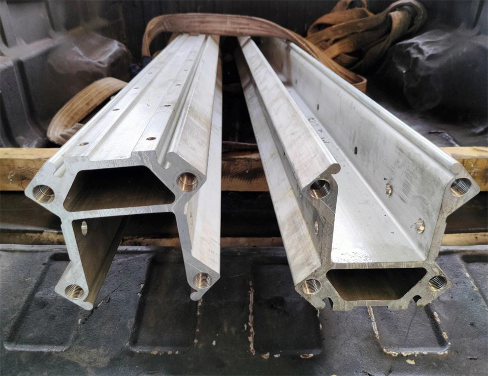 GB/T6892 Anodized Aluminium Industrial Profile Solar Mounting Structure Aluminum Rail
