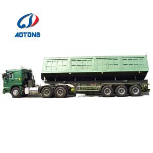 Quality 30 ton 34 ton 40 ton 60ton side dump tipper truck trailer super link side tipper trailer wholesale