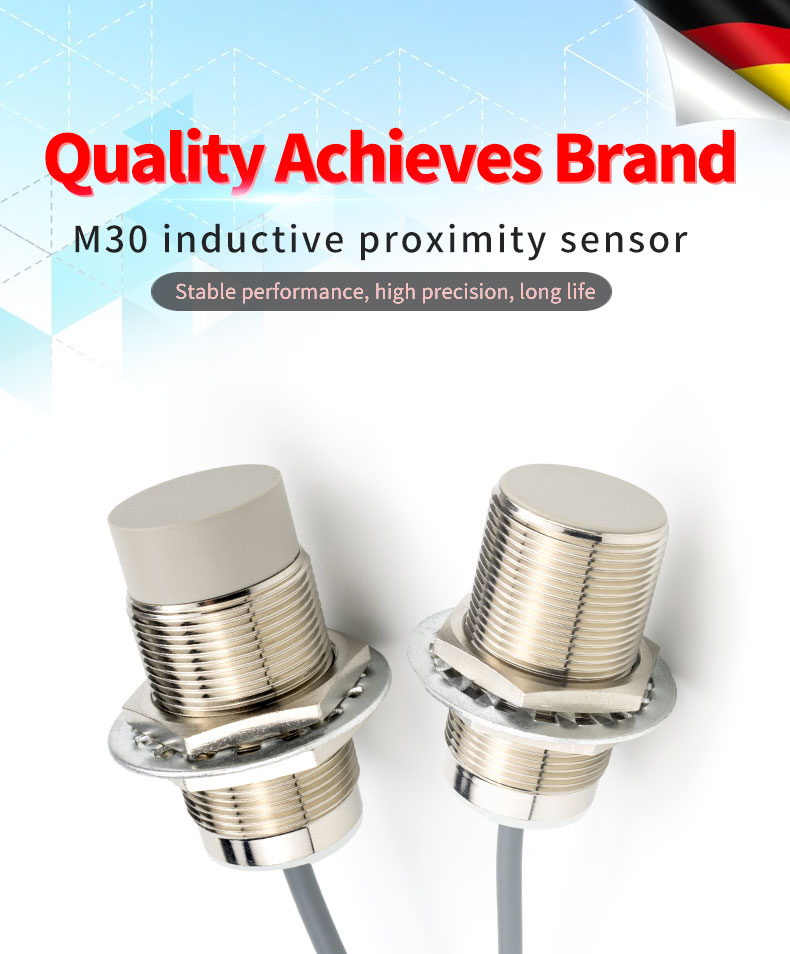 12V DC M30 Series Inductive Proximity Sensor Anti Interference Waterproof