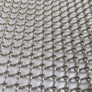 Quality 0.5-2mm Thickness Bronze Metal Coil Drapery For Round Window Treatment Curtain wholesale