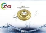 Bright Surface Deck Plate For Bathroom Faucet Shinning Polish Surface