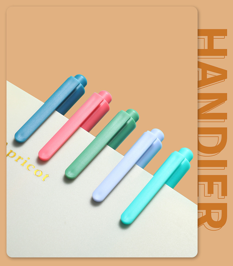 Gel pen Retro color neutral pen creative Lovely Japanese students hand account black ink