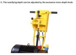 Durable Concrete Scarifier Machine For Groove Floor / Anti Slip Floor / Remove