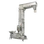 Super Speed Z Type Bucket Chain Elevator SUS304 Food Lifting Conveyor Customizab