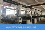 High Speed Polycop Pipe And Pvc Pipe Extrusion Machine For Diameter 15mm 50mm