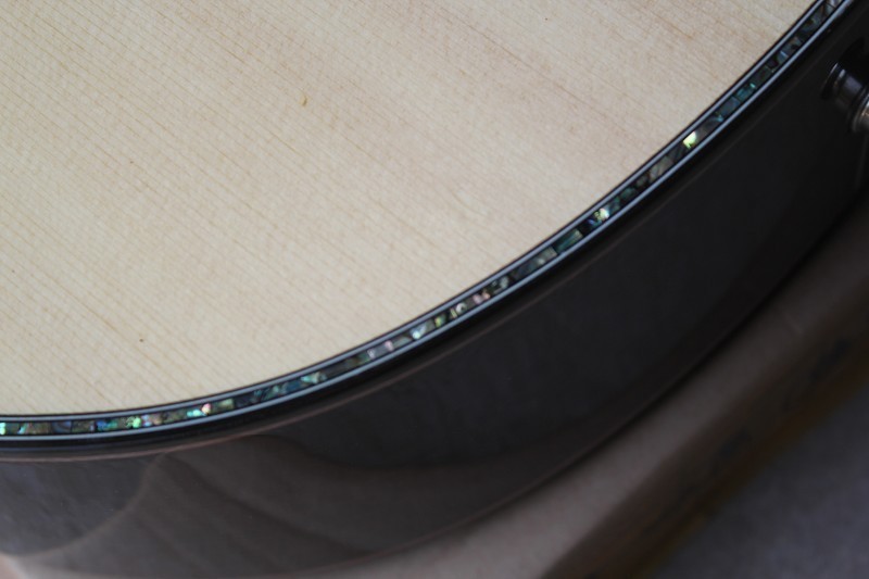 Ebony finggerboard 41-inch cutaway 916 natural wood color left handed acoustic guitar, Spruce,fishman pickup EQ