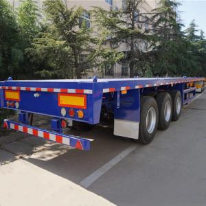 Quality 3 Axle Shipping Container CIMC 40 Foot Semi Trailer wholesale
