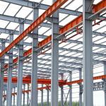 Galvanized Steel Prefabricated Structures for Greenhouse Building Grade Q235