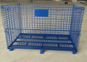 Quality 5mm Plastic Spraying Mesh Cage Storage Folding Multifunctional Cart wholesale