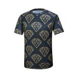 Men'S Polyester Sports Fitness Quick Drying T Shirt Custom Printing