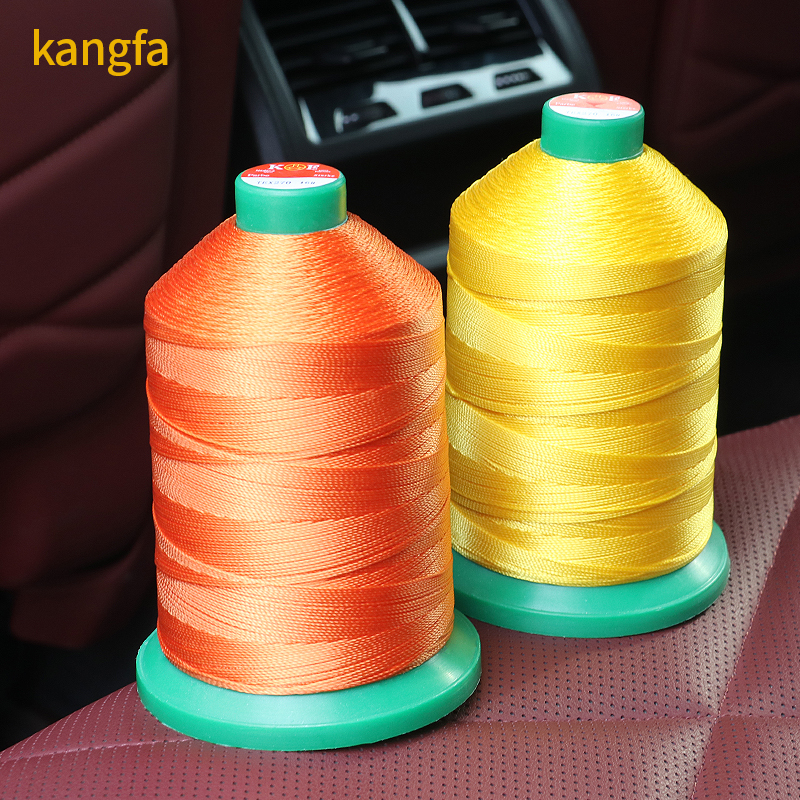 Fireproof High Strength Heat Resistant 210D/3 Sewing Thread With 100% Polyester Yarn